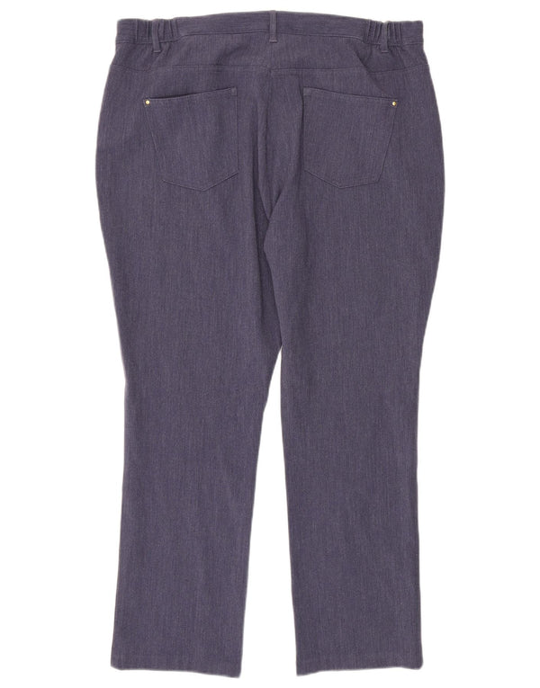 Spodnie damskie Marks & Spencer UK 18 XL W36 L38 Granatowe