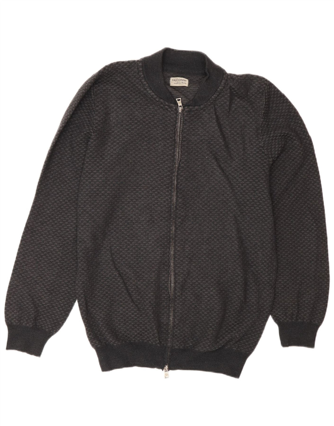 Męski sweter Falconeri IT 54 XL Szara wełna