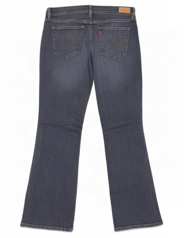 Męskie jeansy Levi's 515 Bootcut US 10 Large W32 L29 Niebieska bawełna