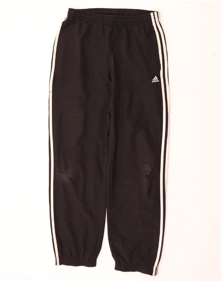 Męskie spodnie dresowe ADIDAS Climalite Joggers, średni czarny poliester