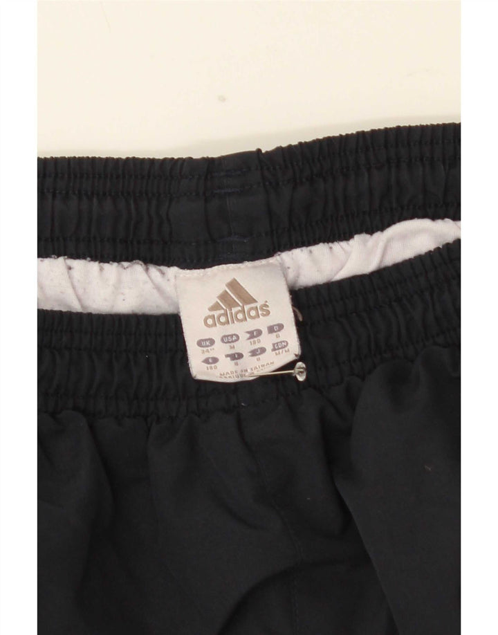 Adidas Męskie Spodnie Dresowe Joggery Duże Granatowe Poliester