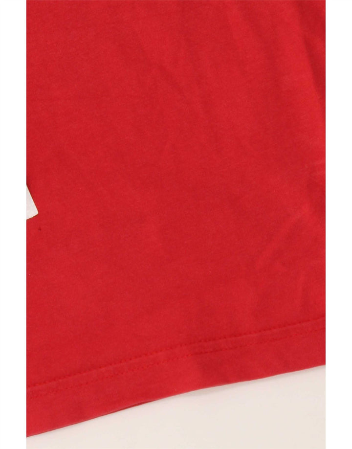 Męski T-shirt z grafiką Nike o standardowym kroju, mały, czerwony