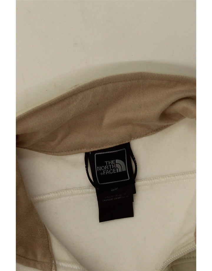 Damska kurtka dresowa The North Face UK 10, mała, beżowa, poliester