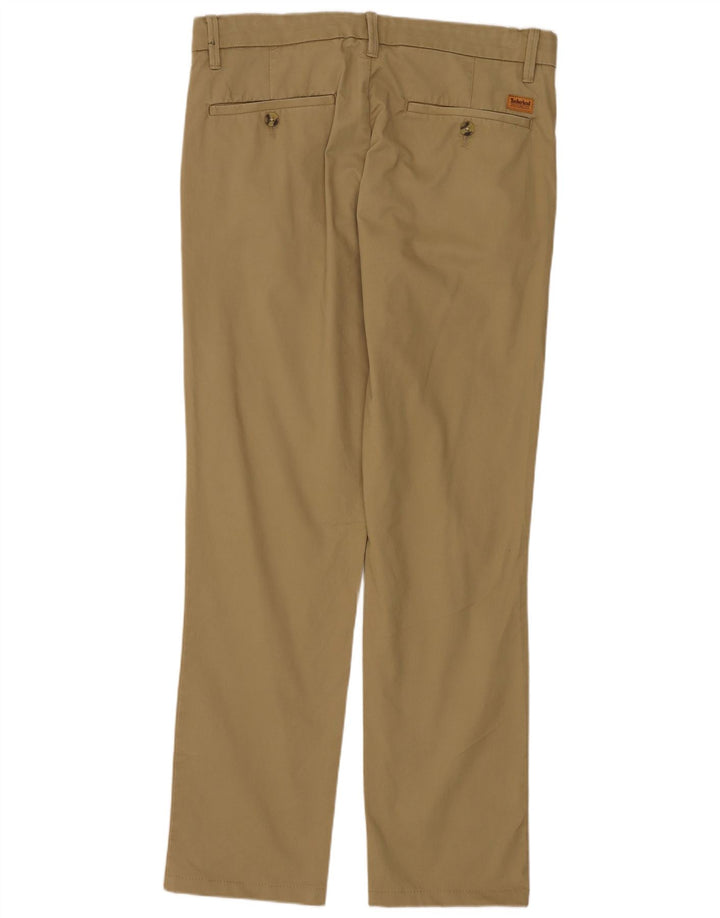 Męskie spodnie typu slim chino Timberland W32 L30 beżowe