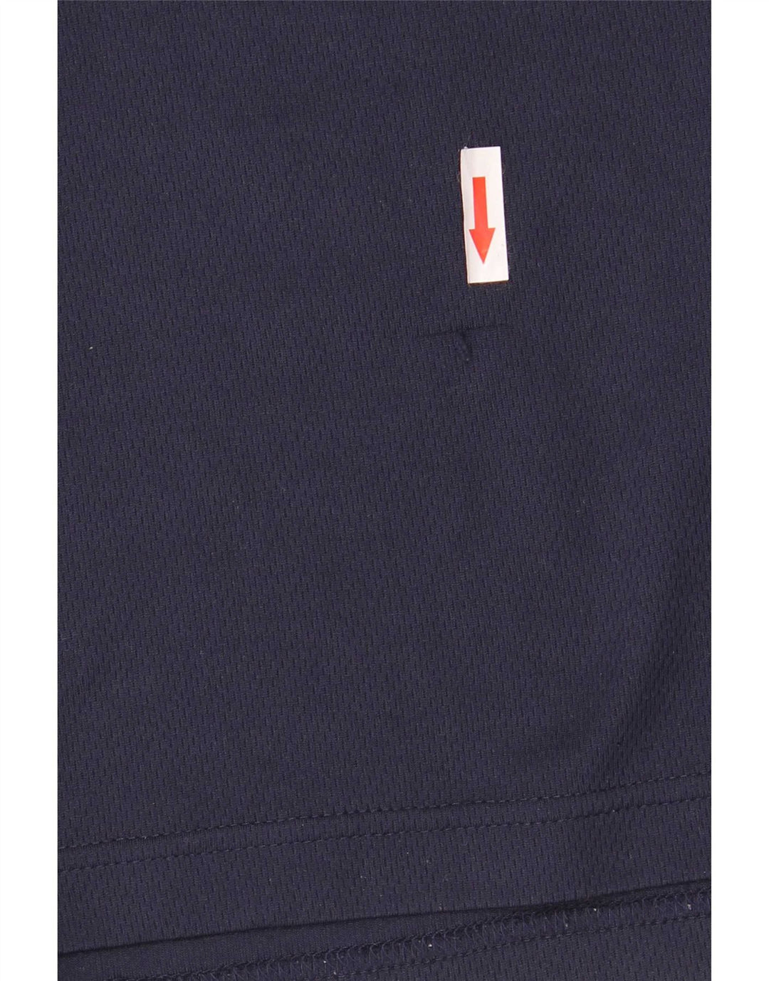 T-shirt męski Fila Top, mały, granatowy, poliester z blokami kolorów