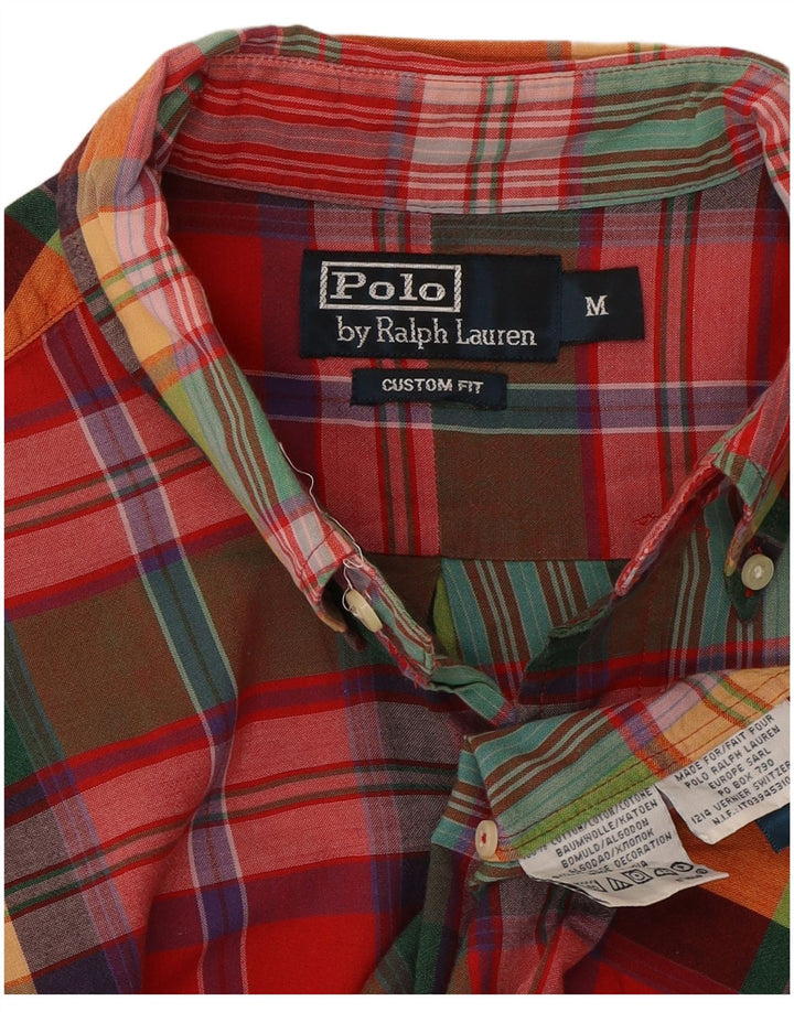 Koszula męska Polo Ralph Lauren o dopasowanym kroju, średnia, wielobarwna, bawełniana krata