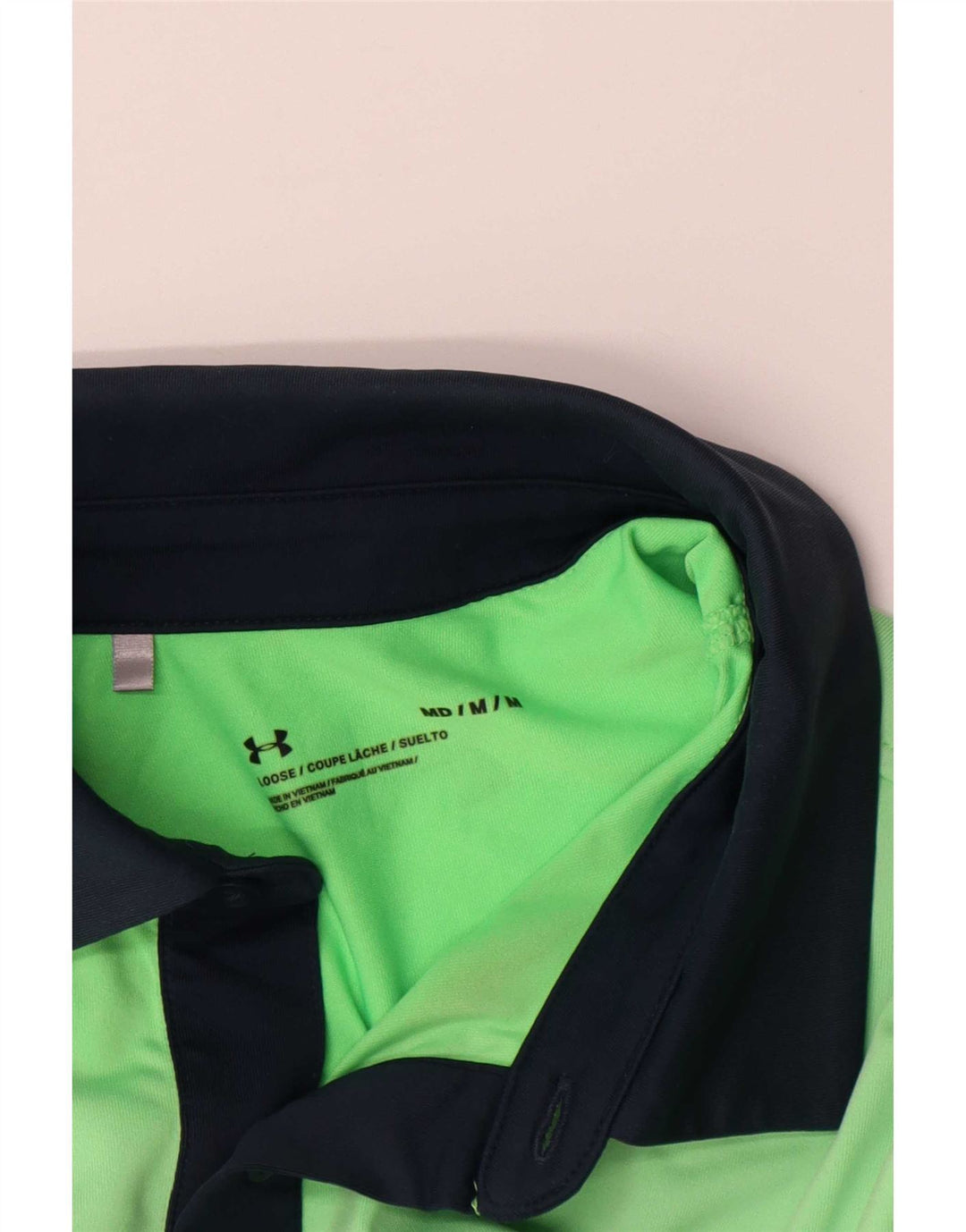 Męska koszulka polo Under Armour w kolorze średniego granatu
