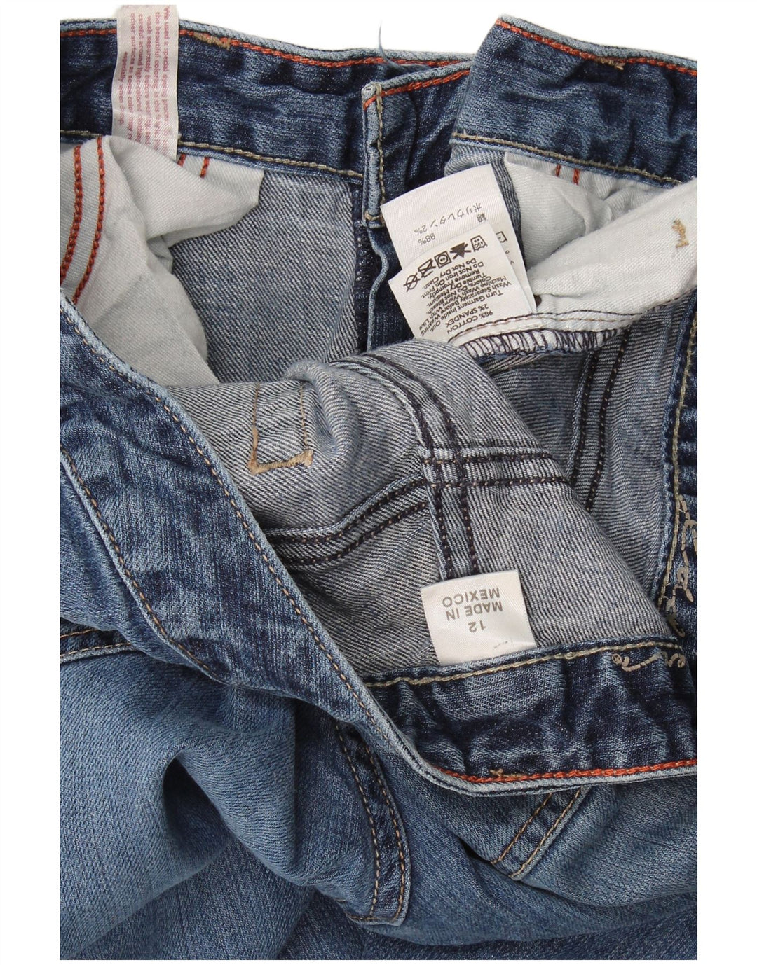 Damskie klasyczne dżinsy Bootcut Eddie Bauer EU 12 Large W32 L31 Niebieska bawełna