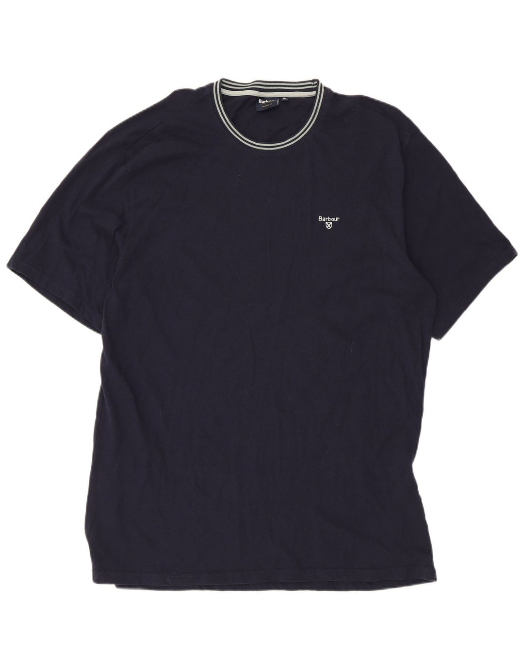 T-shirt męski Barbour Top 2XL, granatowy, bawełniany