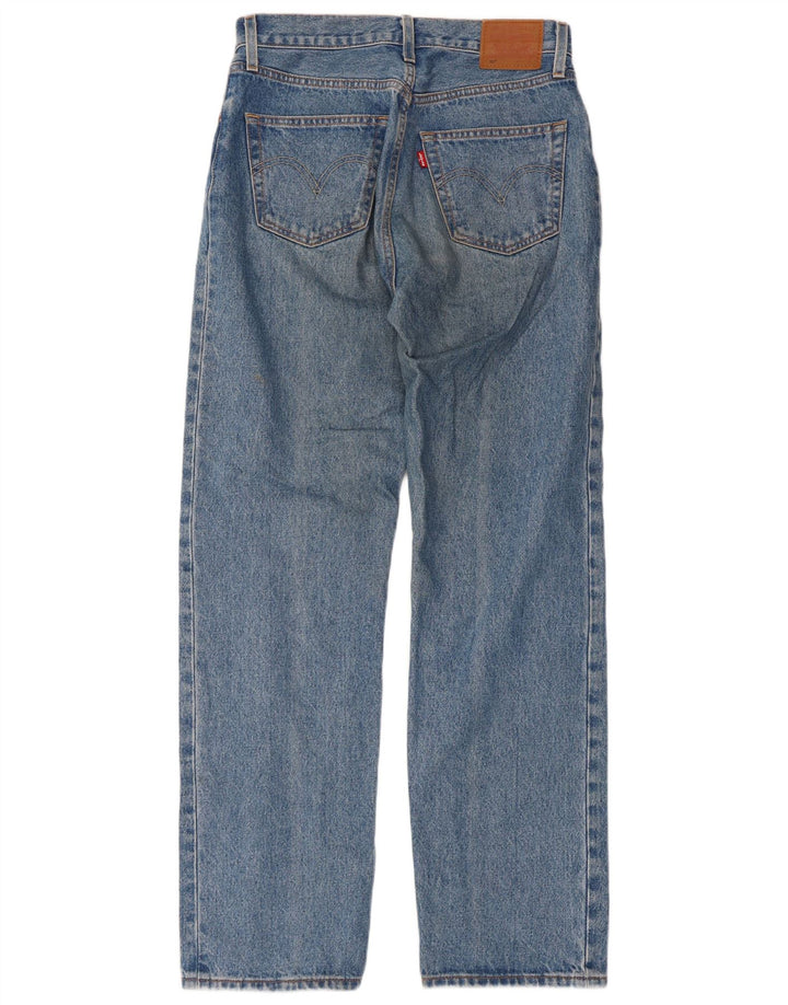 Damskie jeansy Levi's 501 Straight W26 L32 Niebieskie bawełniane
