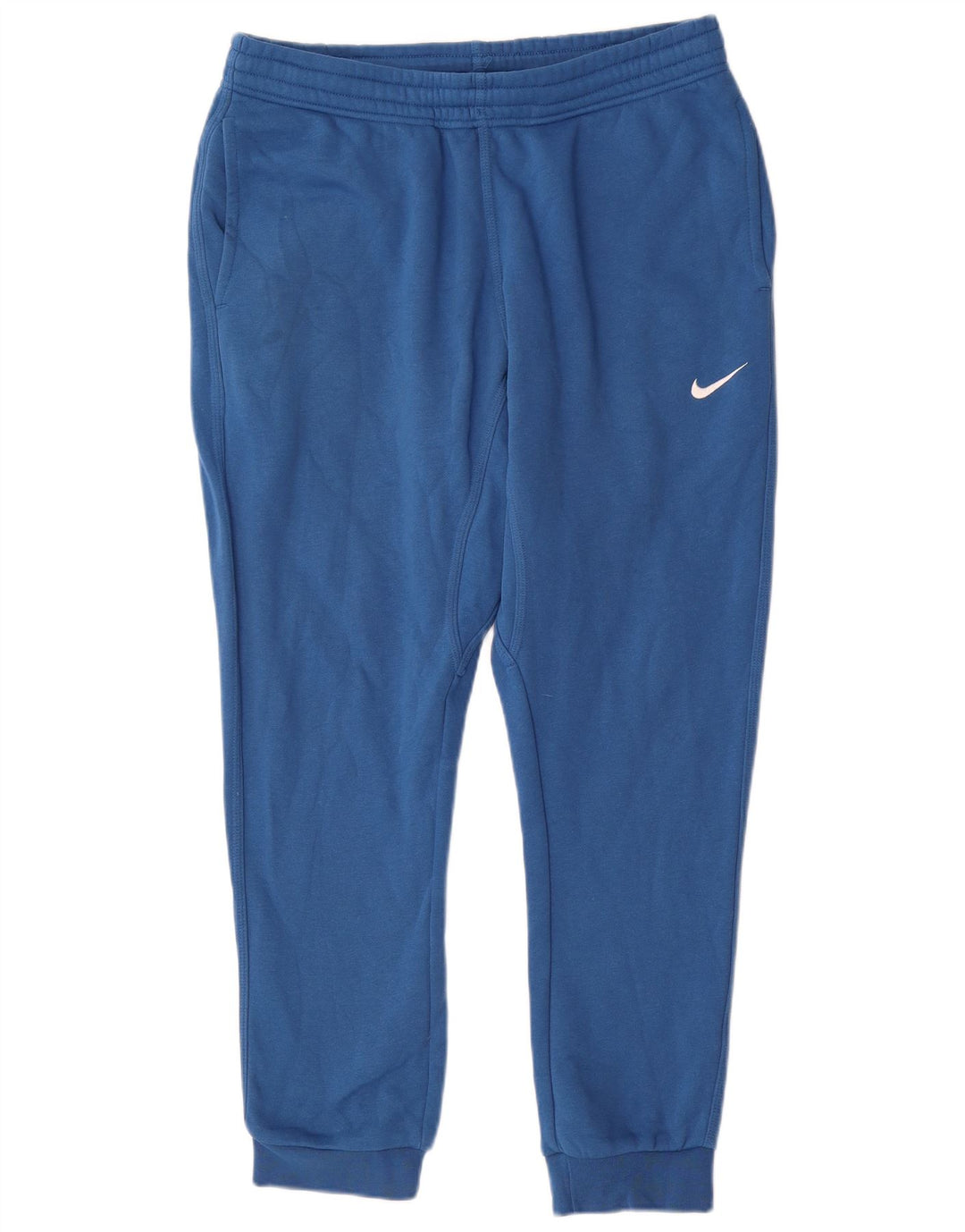 Męskie spodnie dresowe Nike, duże, niebieskie, bawełniane