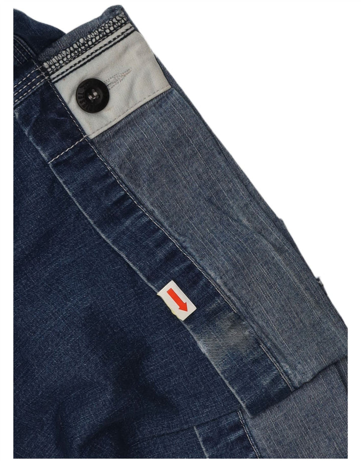 DIESEL Damskie jeansy Bootcut W26 L27 Niebieskie bawełniane