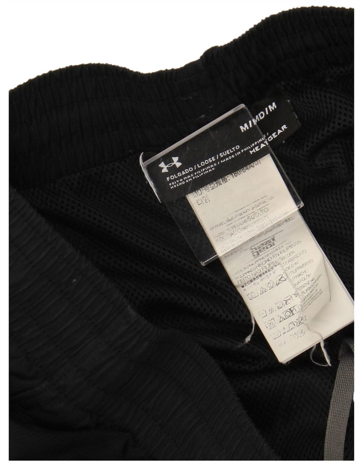 Męskie spodnie dresowe UNDER ARMOUR Heat Gear Graphic, średnio czarne