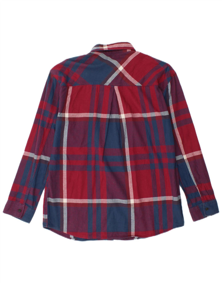 EDDIE BAUER Damska koszula flanelowa oversize UK 6 XS w wielokolorową kratę