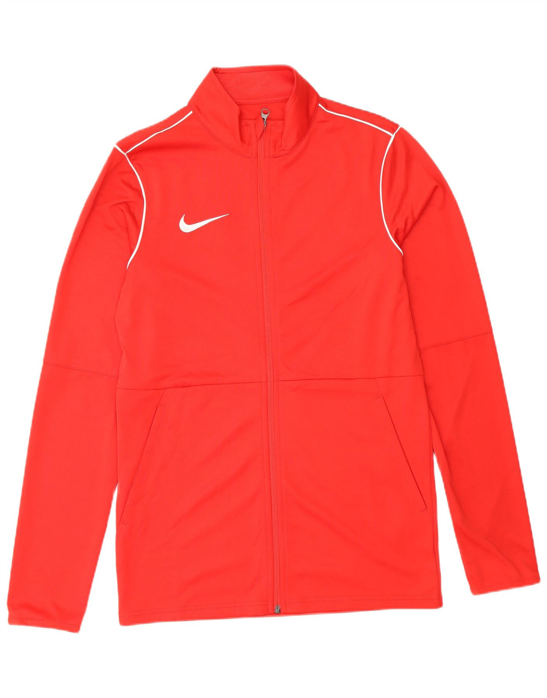 Męska kurtka dresowa Nike Dri Fit Graphic, mała, czerwona, poliestrowa