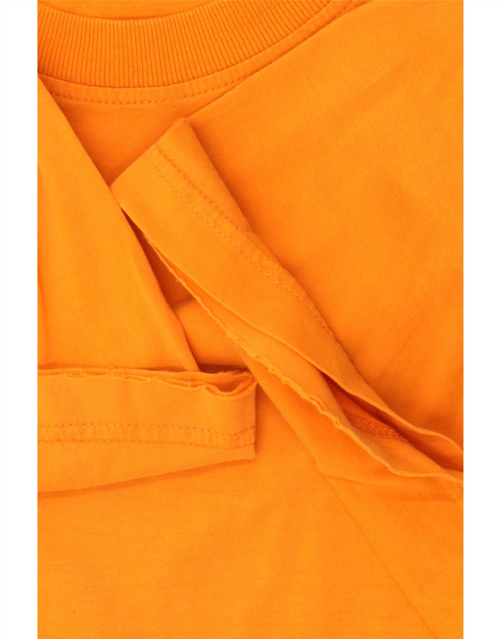 FILA Mens T-Shirt Top XL Orange Vintage Fila and Second-Hand Fila from Messina Hembry 