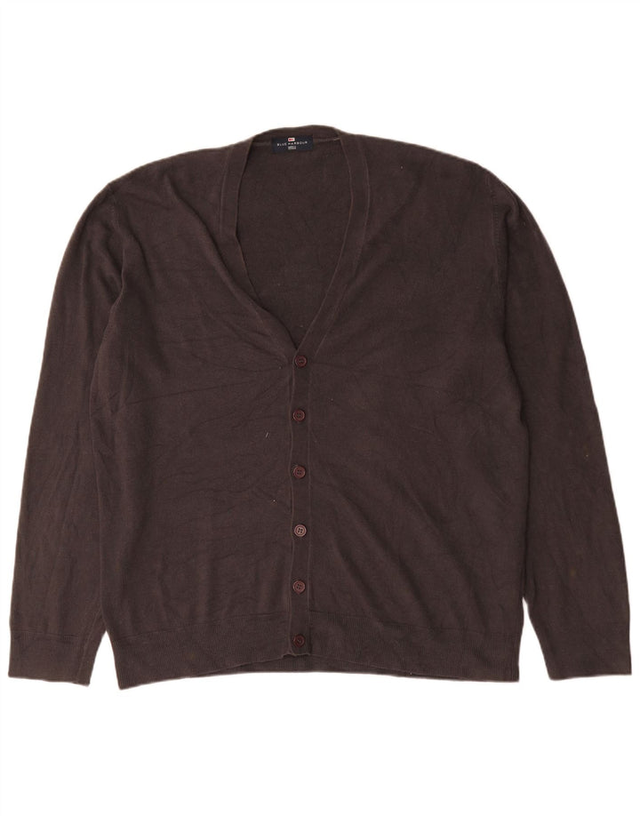 Niebieski sweter męski Marks & Spencer Harbour 2XL, szary akryl