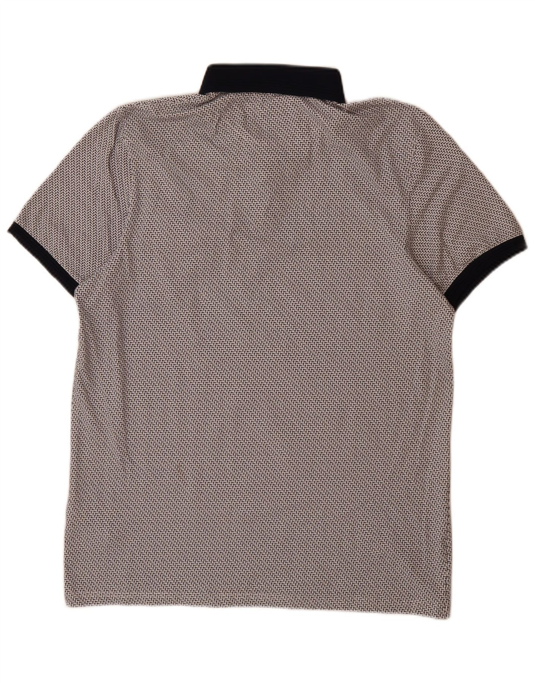Męska koszulka polo Ted Baker, rozmiar 4, duża, szara, bawełniana w cętki
