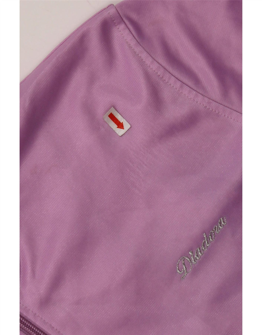 Damska kurtka dresowa DIADORA UK 16, duża, fioletowa, poliestrowa