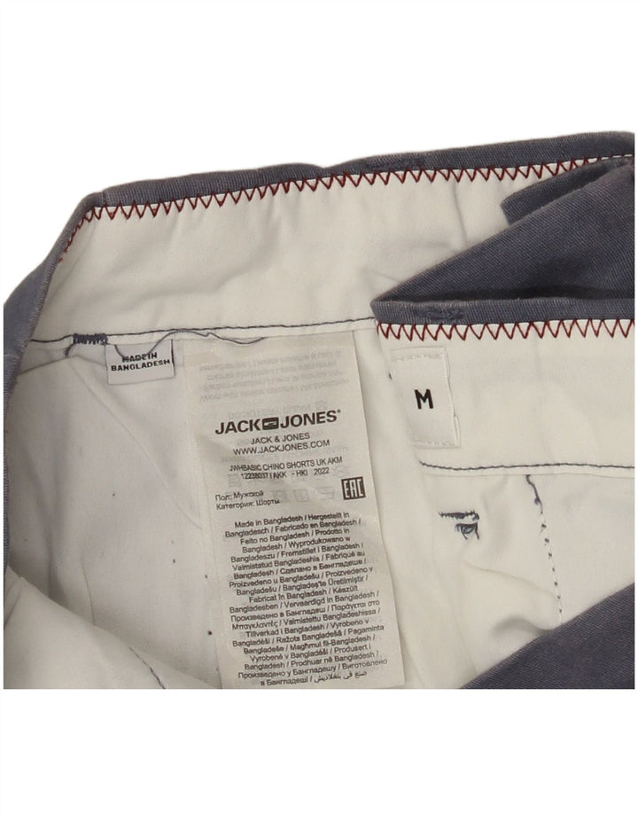 Męskie spodenki chino Jack & Jones, średnie W32, granatowe, bawełniane