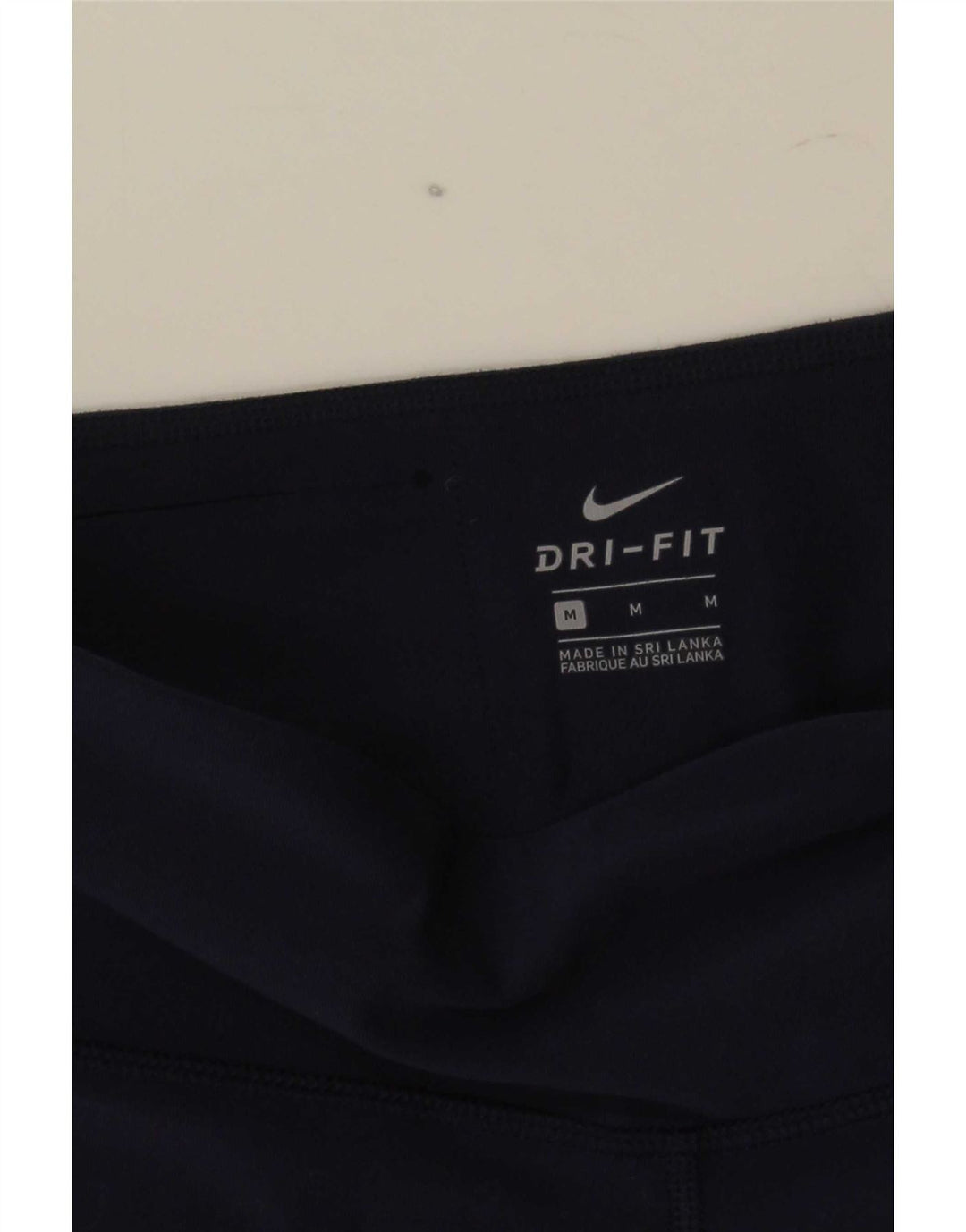 Damskie legginsy Nike Dri Fit UK 12, średni granatowy kolor, blok