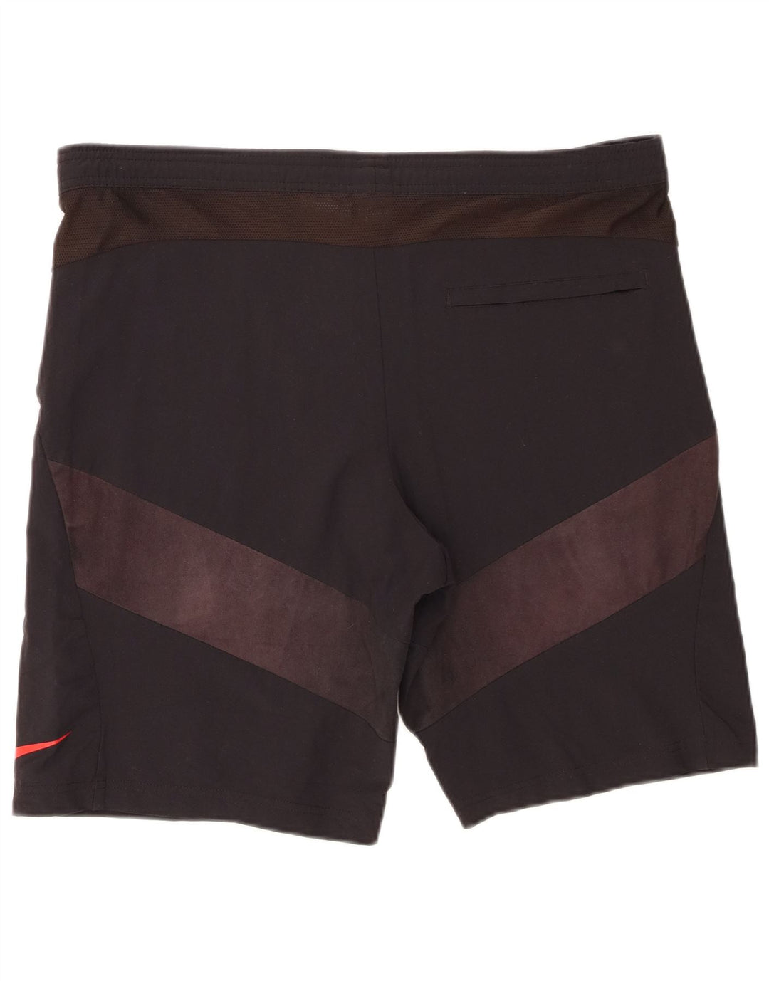 Męskie spodenki sportowe Nike, średni czarny nylon z blokami kolorów