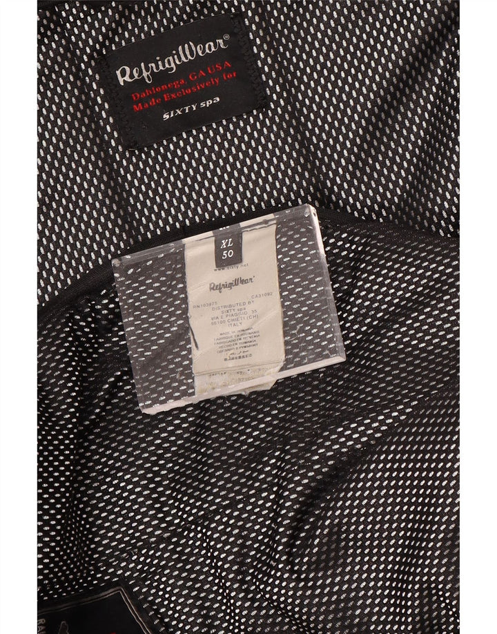 REFRIGIWEAR Damska ocieplana kurtka z kapturem Sixty spa IT 50 XL Brązowa