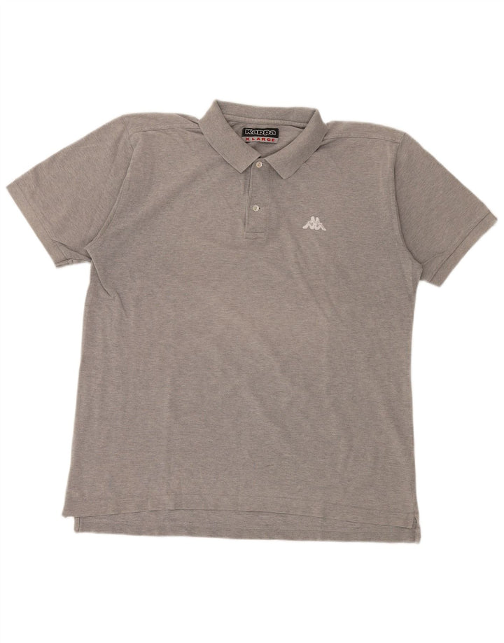 Męska koszulka polo Kappa XL, szara