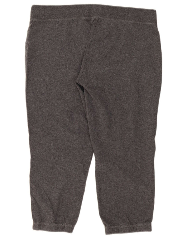 Damskie spodnie dresowe Nike Capri Joggers UK 18 XL Szara bawełna