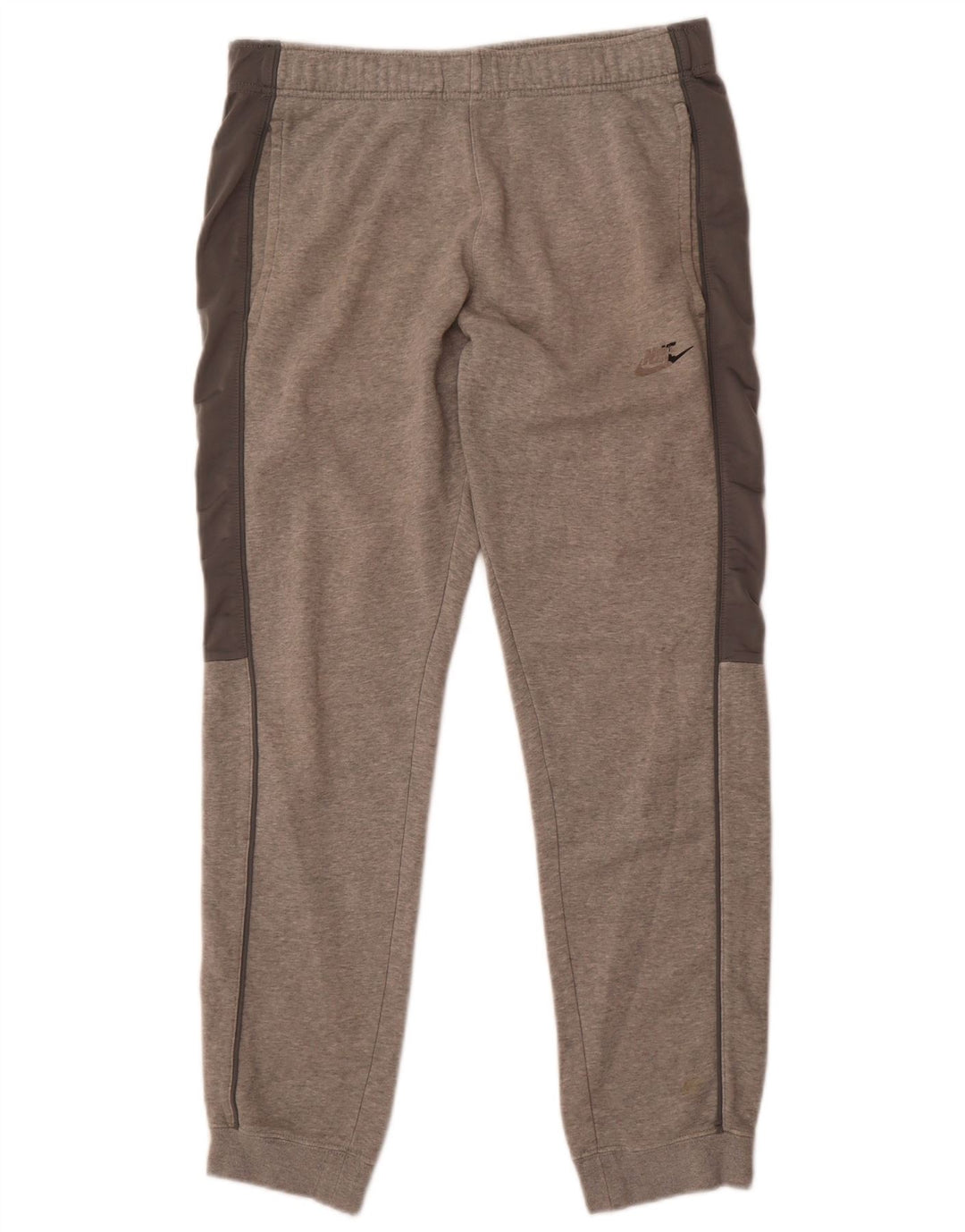 Męskie spodnie dresowe Nike Joggers Średnioszary, bawełniany blok kolorów