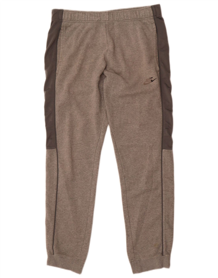 Męskie spodnie dresowe Nike Joggers Średnioszary, bawełniany blok kolorów