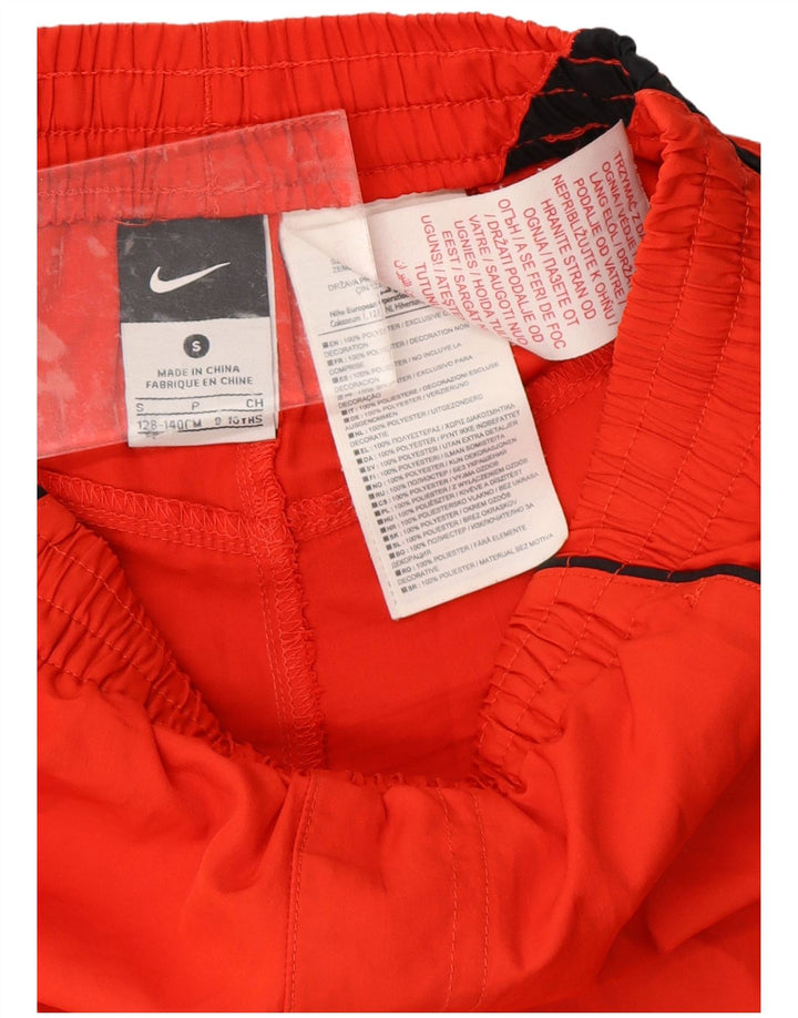 Chłopięce spodenki sportowe NIKE 8-9 lat, mały, czerwony, poliester z blokami kolorów