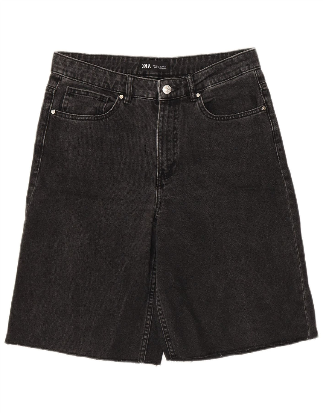Damskie spodenki jeansowe Zara EU 38 Small W28 szare