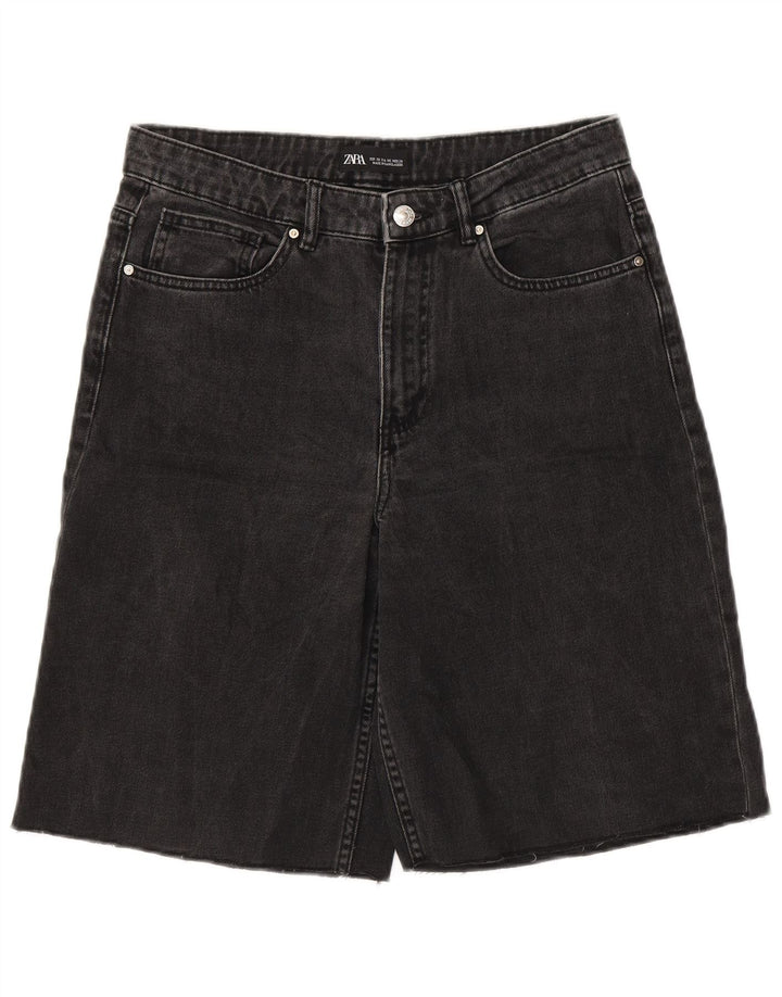 Damskie spodenki jeansowe Zara EU 38 Small W28 szare