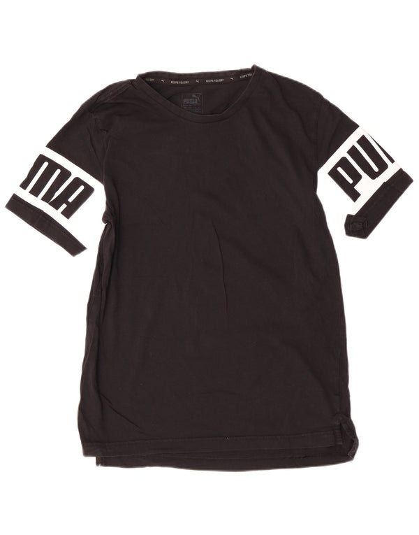 Męski T-shirt Puma z grafiką, średni czarny