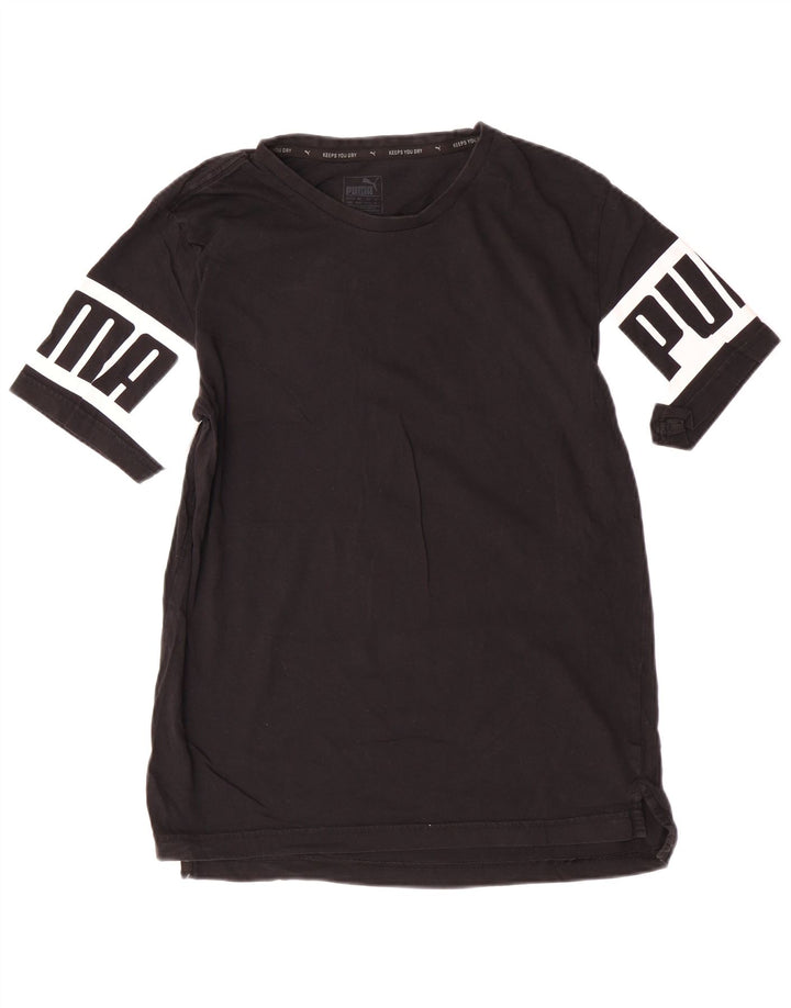 Męski T-shirt Puma z grafiką, średni czarny