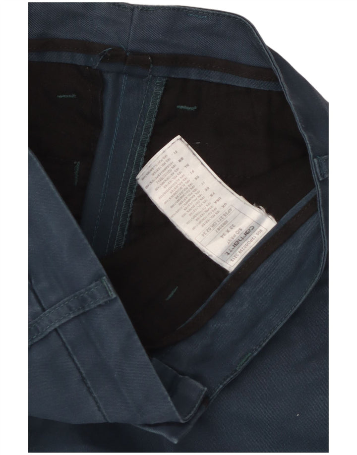 Męskie spodnie Chino Carhartt W33 L34 Granatowy poliester