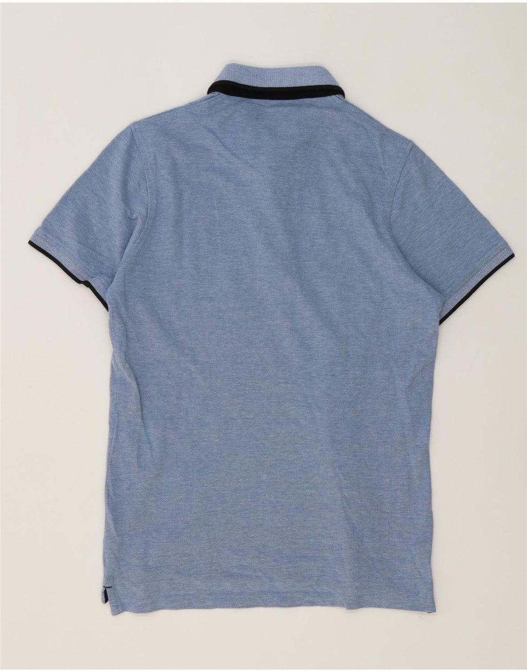 Męska koszulka polo Jack & Jones, średnia niebieska, bawełniana
