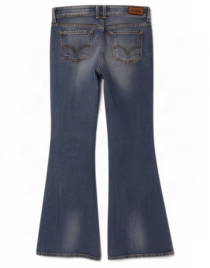 Damskie jeansy rozkloszowane Levi's W30 L30 Niebieskie bawełniane