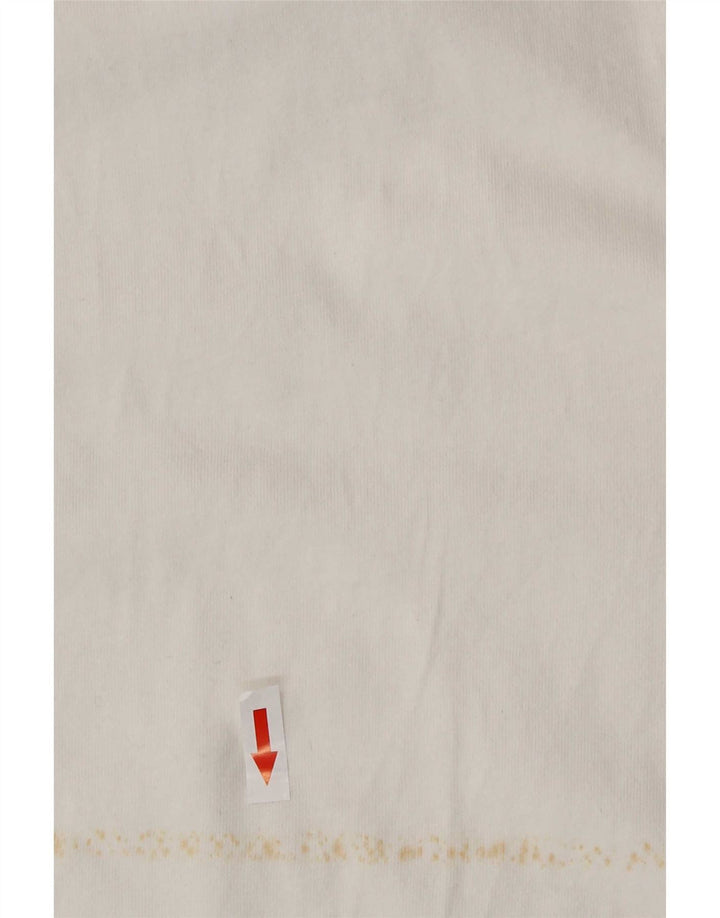 Męski T-shirt Nike, duży, biały, bawełniany