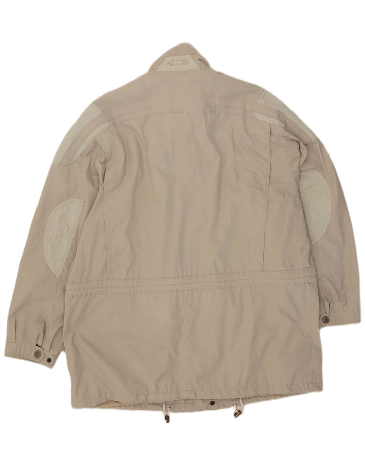 Męska kurtka użytkowa CAMEL ACTIVE IT 56 3XL Szary poliester z blokami kolorów