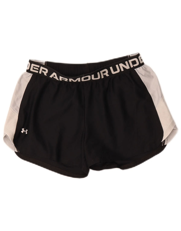 Damskie spodenki sportowe Under Armour Graphic UK 12 w kolorze średniej czerni
