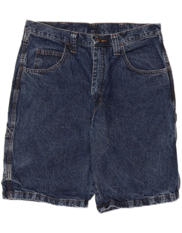 WRANGLER Mens Denim Shorts W34 Large Blue Cotton Vintage Wrangler and Second-Hand Wrangler from Messina Hembry 