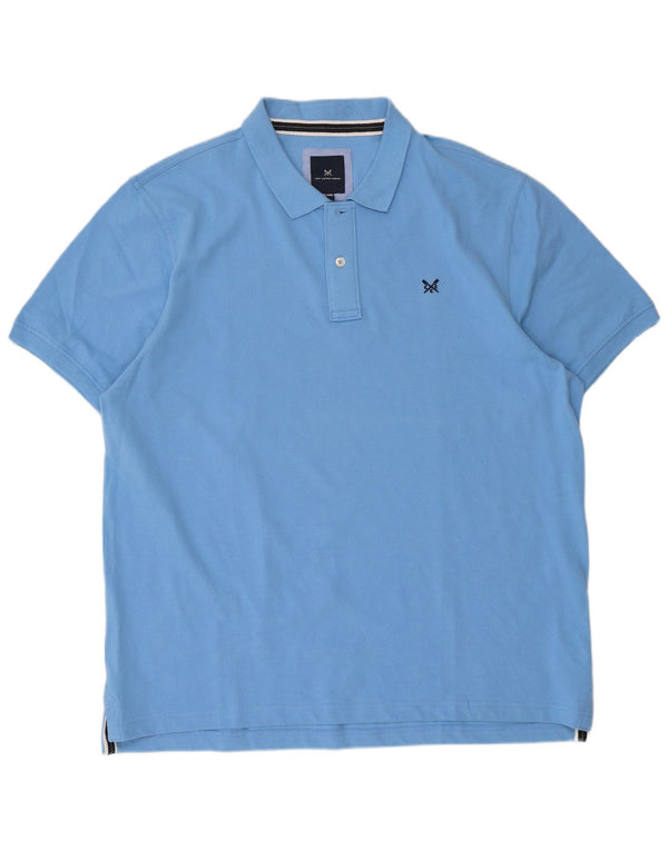 Męska koszulka polo Crew Clothing 2XL, niebieska, bawełniana