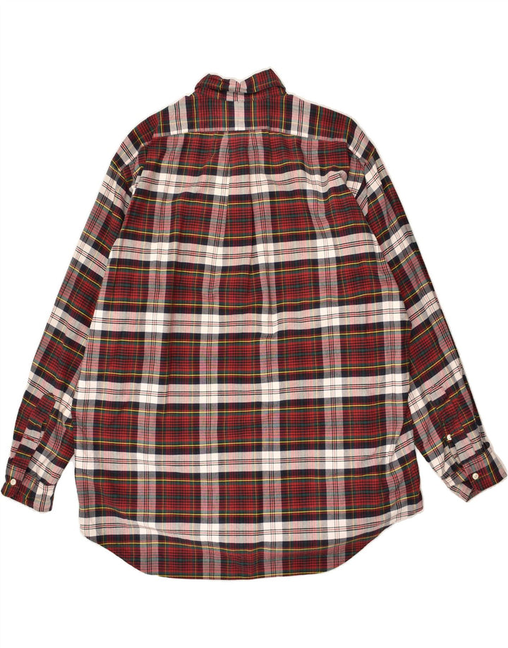 RALPH LAUREN Koszula męska, duża, bawełniana w czerwoną kratę