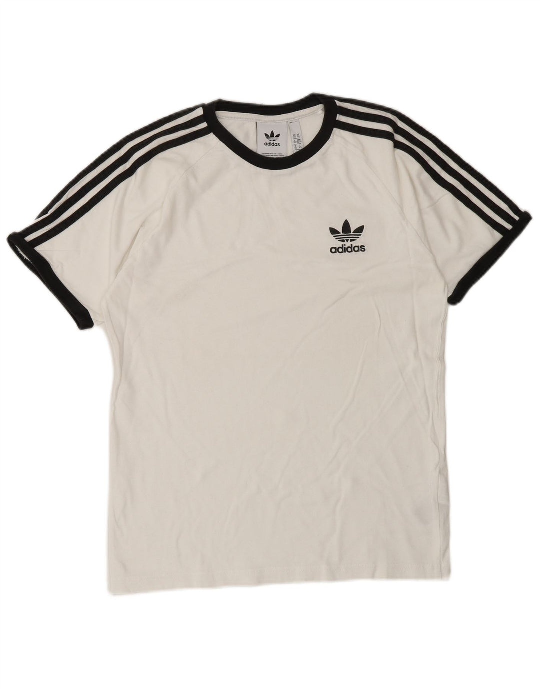 T-shirt męski ADIDAS Top XS, biała bawełna