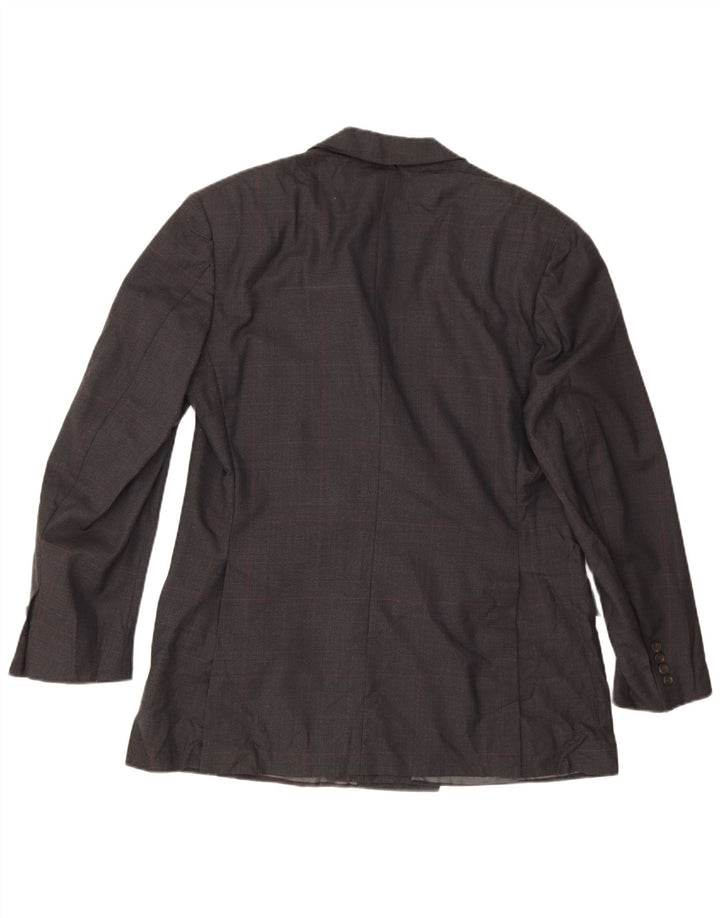 Męska marynarka Polo Ralph Lauren z podwójnymi piersiami UK 40 w dużą szarą kratkę