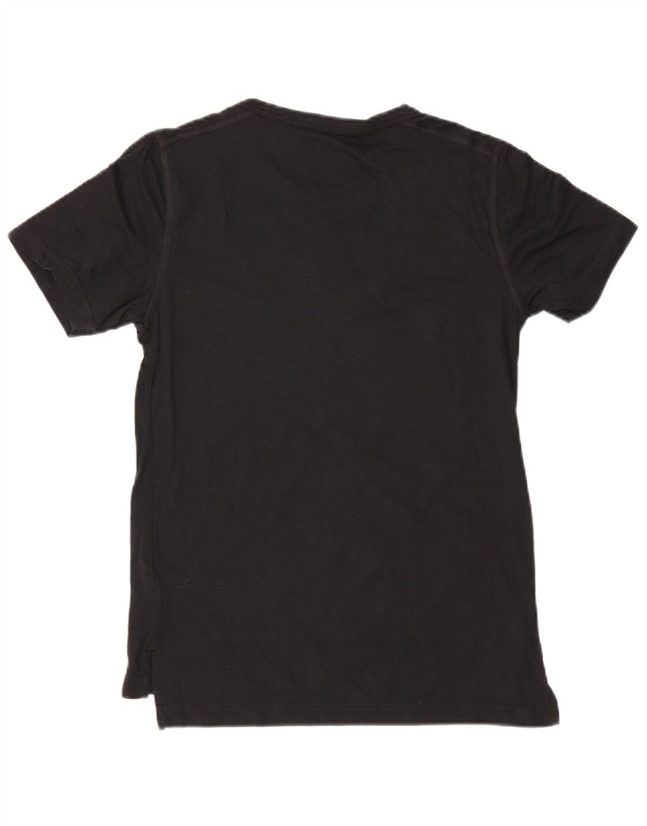 T-shirt męski Reebok, mały, czarny, bawełniany