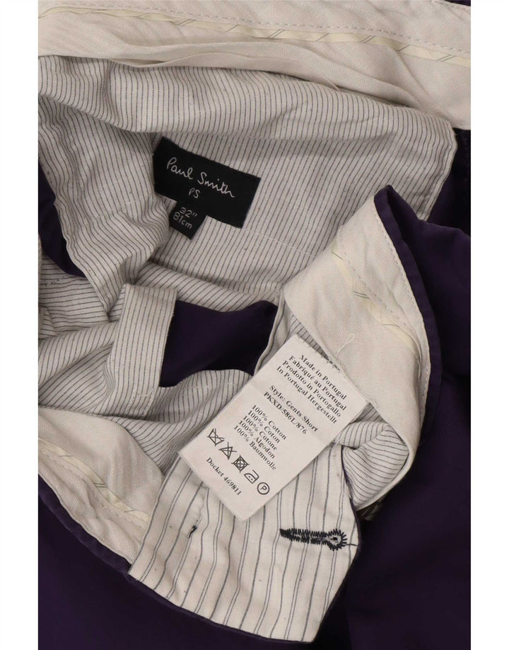 Męskie spodenki Chino Paul Smith W32 Średni fiolet, bawełna