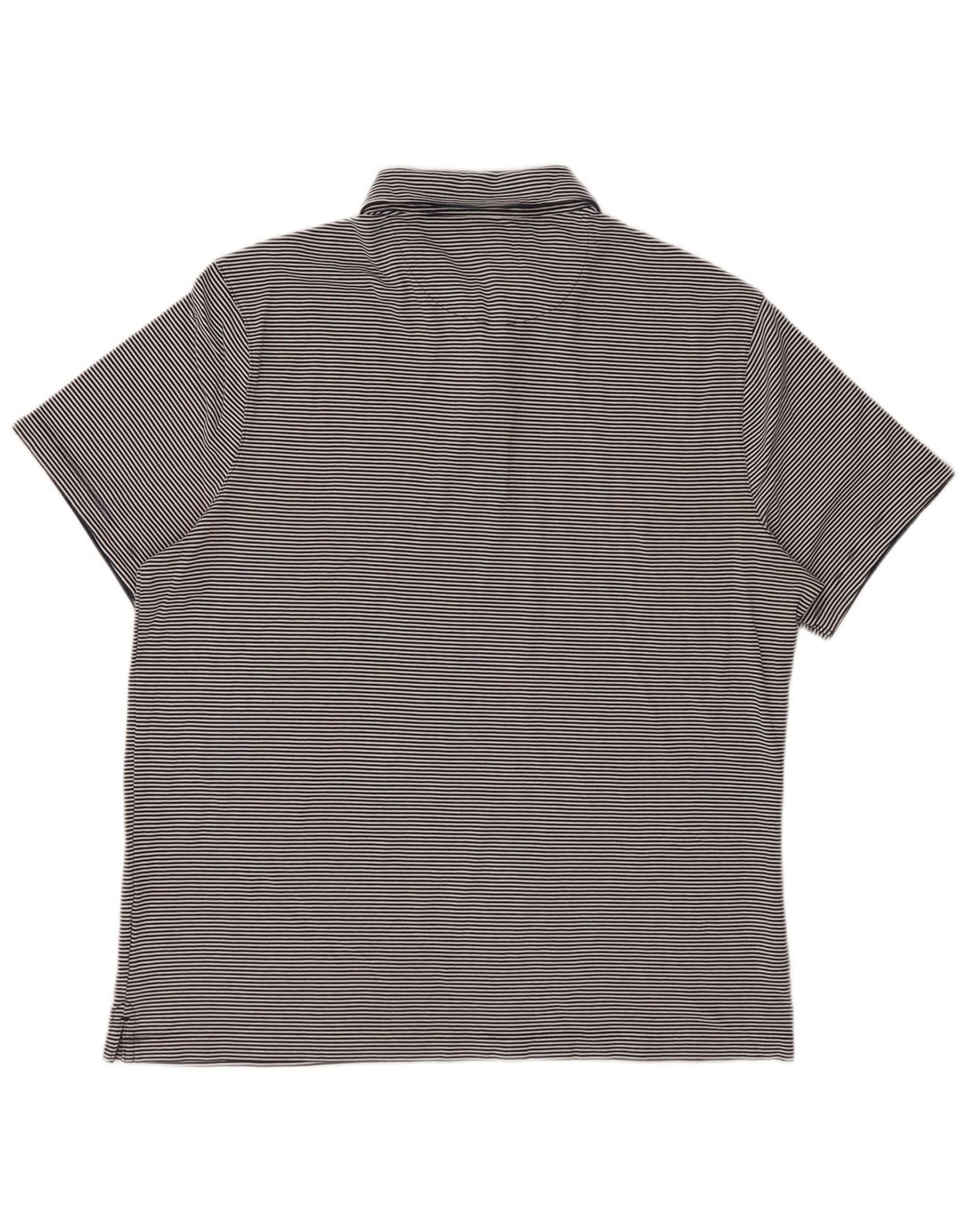 Męska koszulka polo MICHAEL KORS, duża, granatowa w prążki